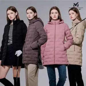 밀레골프 여성 튜브 스윙 구스다운 재킷