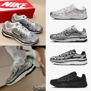 (국내매장판) 나이키 P-6000 남녀공용 러닝화/ 핑크 메탈릭실버 블랙