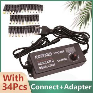 전원 공급 장치 어댑터 AC DC 12V 3V 9V 24V 2A 3A 5A 10A 변압기 220V ~ 조정 가능한 Led V 볼트