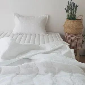 룸마이룸 스노우 시어서커 누빔이불 SS 여름차렵이불