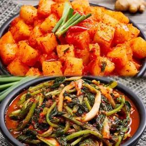 강원도 고랭지김치 솜씨가 열무김치 5kg+깍두기5kg