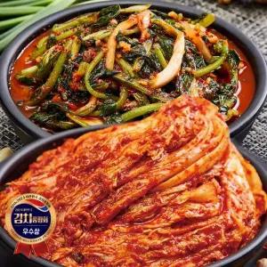 강원도 고랭지김치 솜씨가 신토불이 포기김치 10kg+열무김치5kg