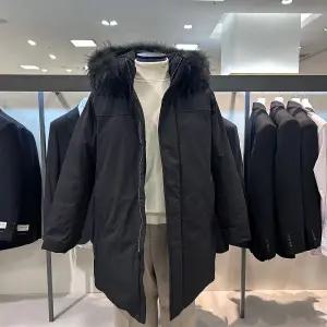 [리버스지오지아](마산점)25 FW 남성 라쿤퍼 롱패딩 다운점퍼