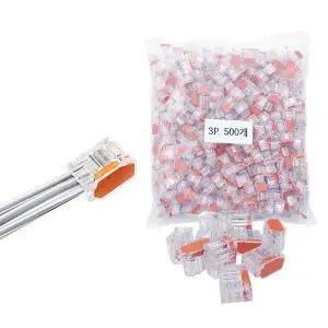 [하프클럽/]자이언트록 전선 푸쉬인 와이어 커넥터 3P 500개입