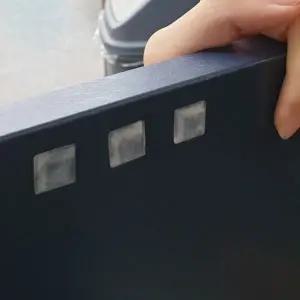 [하프클럽/]실리콘 발받침 범폰 스티커 사각기둥 12.7x3mm 범폰