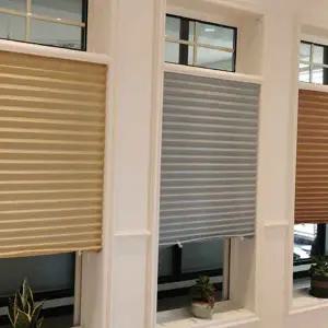 붙이는 블라인드 간편 무선 햇빛 접착식 블라인드 암막 무타공 가리개 커튼