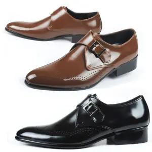 남성구두 MA03 밸트타입 4cm 심플디자인 신사화/캐주얼구두/신사화/가죽남성슈즈/클래식패션/출근룩/정장화