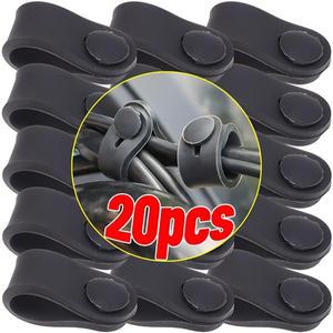 바이크 오토바이 자전거 ATV 와이어 관리 브레이크 라인 홀더 프레임 고정 액세서리용 범용 고무 스트랩 재