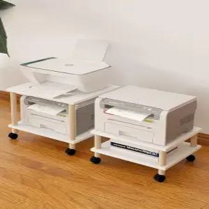프린터받침대 이동식 선반거치대 프레임 사무실 선반 바퀴
