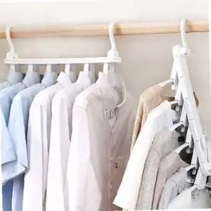 JT 6단 매직 옷걸이 공간활용 논슬립 옷걸이 6P