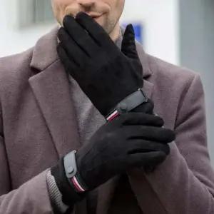 남성 겨울 스웨이드 터치 방한 장갑 기모 안감 장갑 남자장갑 남성장갑 남자겨울장갑 회사원장갑