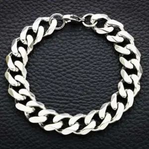 스틸 인기 써지컬 남녀 공용 감성 각체인 팔찌(8mm)