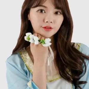 조화팔찌 조화화관 팔찌 화관