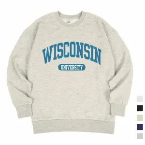 [하프클럽/폴앤폴]위스콘신 오버핏 남여공용 맨투맨 5컬러