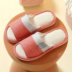 린넨 사무실 슬리퍼 쿠션 홈슬리퍼 WFHRWLO