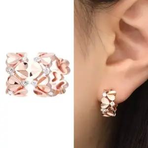 기본 14K 금 플라워 필드 원터치링 골드 진 (WFJ59X9)