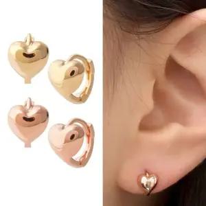 여자 로즈 귀걸이 골드 로즈골드 선물 데일리 (WFJ59WX)