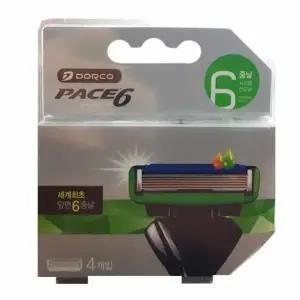 리필 면도기 날 4매 교체용 면도 블레이드 도루코 얼굴용 면도기날 (WFJ5B53)