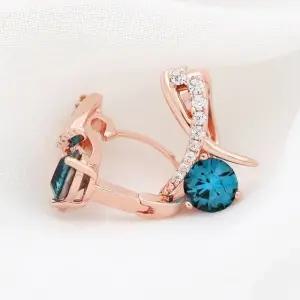 금 원터치링 진주 데일리 골드 핀 금침 블루 (WFJ5A3B)