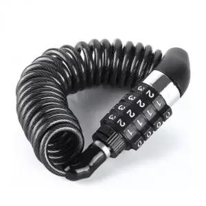 자전거 잠금장치 스프링 잠금 열쇠 일체형 자물쇠 (WFL0AR1)