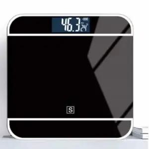 디지털 체중계 180kg 측정 가능 전자 몸무게 저울 LCD 화면 (WFJ5CNI)