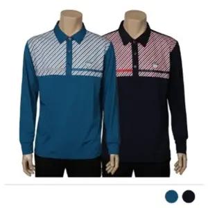 아버지 남편 긴팔 티셔츠 PK티 슬림핏 면 긴팔티 봄 (WFJ4P6F)