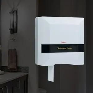 업소용 점보 월 휴지 디스펜서 화이트 핸드타올 케이스 롤 홀더 (WFJ5F3L)