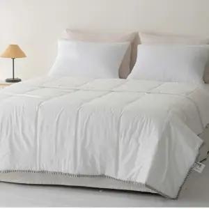 클래식 스프레드 퀸 Q 세트 화이트 여름 냉감 모달 차렵 이불 침구 (WFJ5QBB)