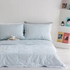 바스 고밀도 냉감이불 퀸 Q 세트 블루 여름 차렵 이불 침구 (WFJ5QCK)