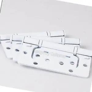 문틀용 화이트 경첩 3개 목문형 도어 부품 철물 장비 (WFJ5067)