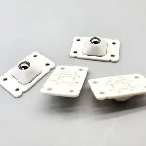 이동바퀴 부착식 소형 가구 바퀴 화이트 4개 (WFJPVM3)