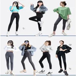 2컬러 9부레깅스 하이웨스트 필라테스요가 여름레깅스