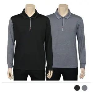 빅사이즈 면 면티셔츠 오버핏 긴팔티 40대남성 남편 (WFJ4QK8)