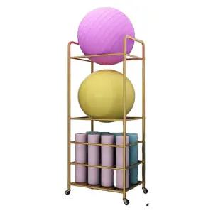 짐볼 거치대 이동식 마사지볼 수납함 보관 진열대