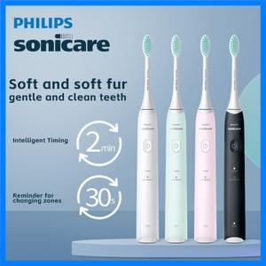 필립스 Sonicare HX2421 전동 칫솔 두 가지 모드 치아 부드러운 딥 클리닝 구강 관리 껌 건강 관리 칫솔