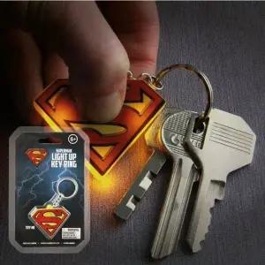 열쇠고리 수퍼히어로 디자인 라이트업 키링 편리한 소지품 부착 (WFJ6TXB)