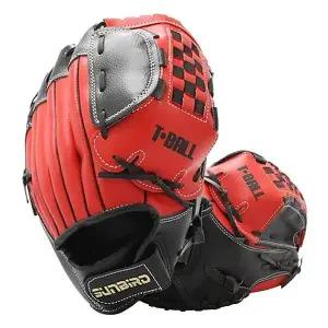 썬버드 성인용 티볼 글러브 12인치 레드 1P 야구장갑 (WFK61BH)