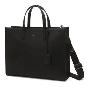 질스튜어트뉴욕 [LUKE][노트북수납] 루크 블랙 소가죽 토트백 [JUBA5F630BK]
