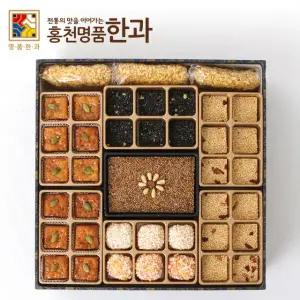 한과 선물세트 홍천명품한과 소담 (한지박스) 명절 설 추석 선물 세트 답례품