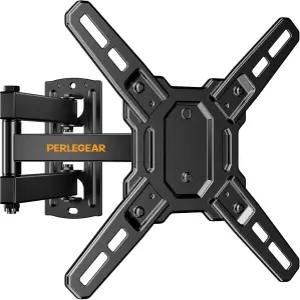 대부분의 13-42인치 LED LCD 평면 곡면 스크린 TV 및 모니터용 Perlegear 풀 모션 월 마운트 브래킷 관절형