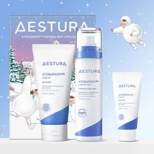 [기획 세트] 에스트라 아토베리어365 크림 80ml  크림 미스트 120ml 홀리데이 에디션