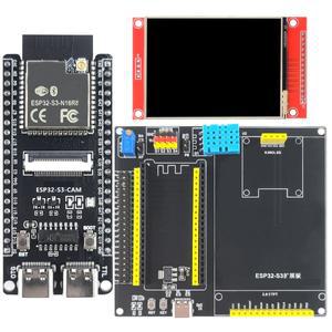 ESP32 S3 개발 보드 키트 2.8인치 디스플레이 2.4G 와이파이 모듈 8MB PSRAM 16MB 플래시 N16R8 CAM 타입-C