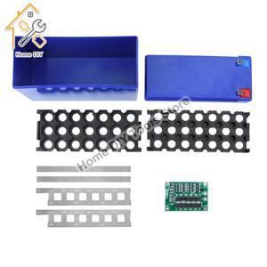 거치대 및 니켈 스트립이  빈 상자 DIY 배터리 보관함 정리함 쉘 전동 공구 18650 셀용 케이스 12V 7Ah