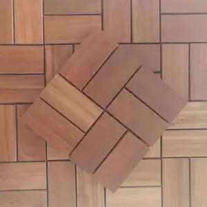 부식 방지 원목 우드 야외 나무 발코니 바닥 테라스