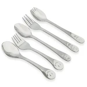 유아용 스텐 스푼 포크 아동 어린이 식기 캐릭터 모음 세트