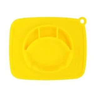 유아 식판 아기 실리콘 흡착 식판 28.5x23cm 뽀로로 캐릭터