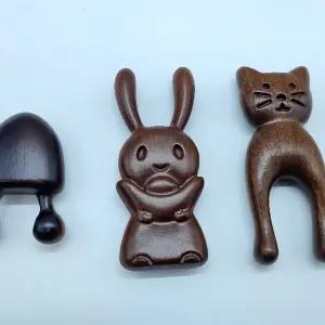 미니 페이스 괄사 3종 얼굴 경락 마사지 휴대용 괄사 (WFJ5XCT)