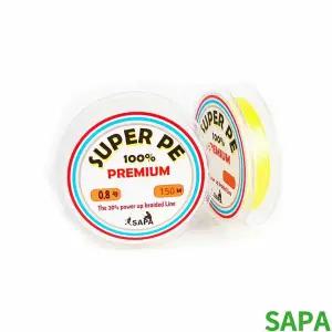 싸파 프리미엄 단색 슈퍼P.E합사낚시줄 150m 0.8호