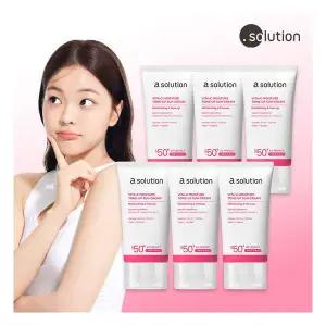 스킨케어 [3윤기 생기 보습 3][.soulution] 에이솔루션 비타C 수분 톤업 선크림 50ml