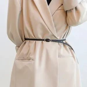 원피스 슬림 금장 벨트 얇은 허리 끈 띠 하객룩 BTL24